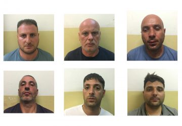 Catania: beccati con 8 kg di cocaina, valore 2.000.000 euro. Arrestati in sei VIDEO