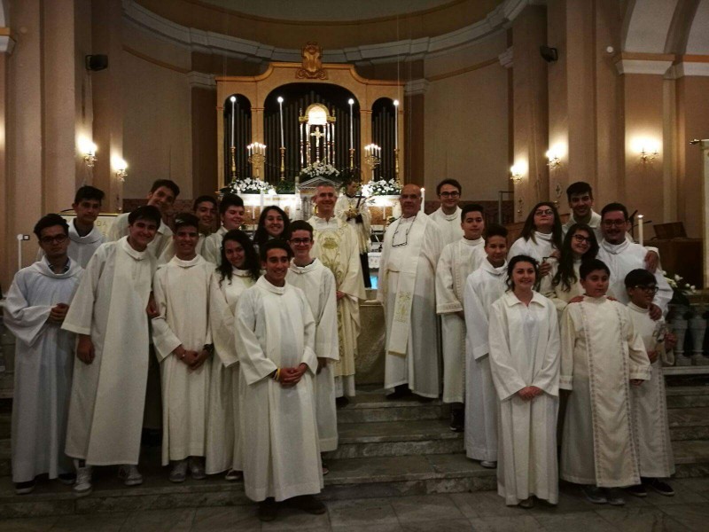 Mascali, la festa dei ministranti in parrocchia