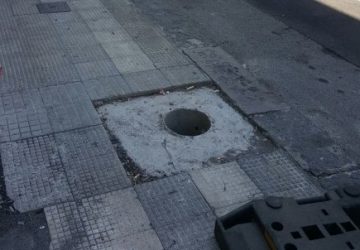 Fondachello: marciapiede con &ldquo;trappola&rdquo;