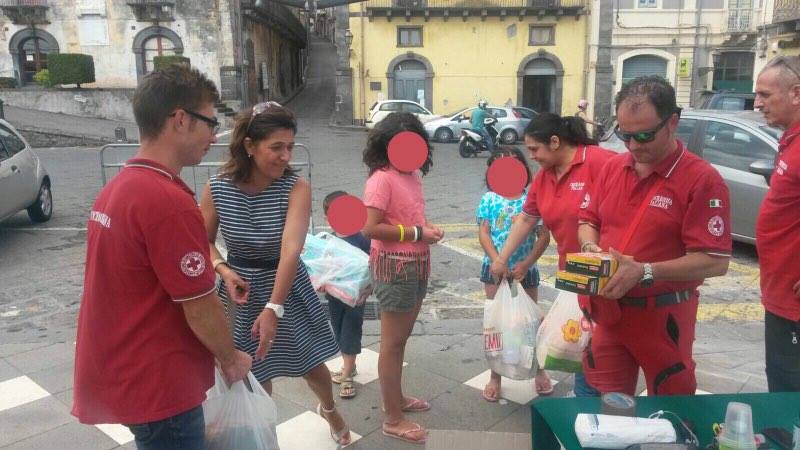 Croce Rossa in prima linea a sostegno dei terremotati del centro Italia