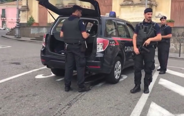 Mascali, in corso attività di controllo dei carabinieri