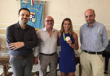Riposto, la schermitrice Rossella Famingo al Premio Nino Caragliano