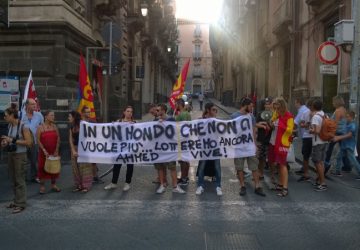 Catania: presidio USB per Ahmed nei pressi della prefettura