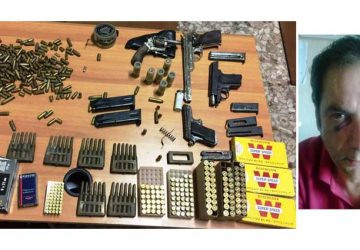Spara per il posto auto: Arrestato. In casa nascondeva un mini arsenale