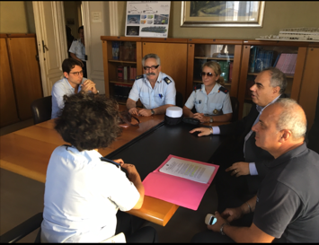 Giarre, vertice del sindaco con la Polizia locale