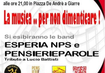 &ldquo;La musica per non dimenticare&rdquo; l&rsquo;Ospedale di Giarre