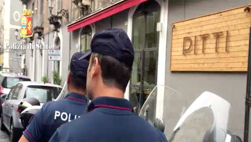 Catania: sequestro di beni al clan Santapaola-Ercolano. Tra questi il ristorante “Pitti”  VIDEO
