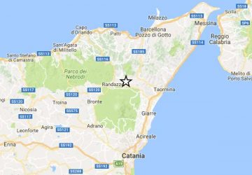 Terremoto: due scosse con epicentro tra Mojo Alcantara e Malvagna