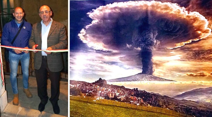 Fernando Famiani, il fotografo del “fungo” dell’Etna, in mostra a Castelmola