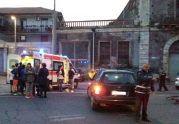 Mascali, grave incidente tra auto e ciclista a Carrabba