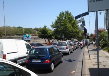 Ex Tondo Gioeni &ldquo;abbellito&rdquo; nel caos! Da domani cambia la viabilit&agrave;