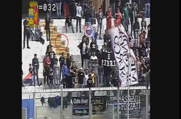 Catania: cinque ultras violenti denunciati dalla Digos IL VIDEO