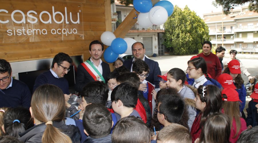 Belpasso, inaugurata la Casa dell’Acqua in piazza Borsellino