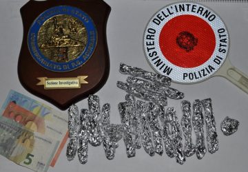 Acireale, un arresto per spaccio di marijuana