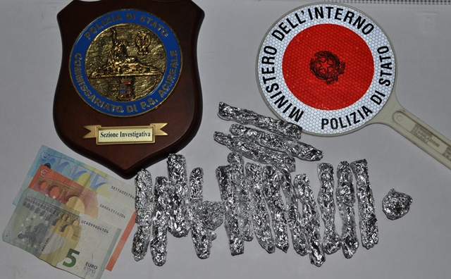 Acireale, un arresto per spaccio di marijuana