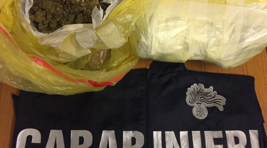 Catania, sorpreso a casa con 1,6 Kg di marijuana. Arrestato