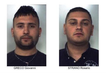 Aci Catena: beccati mentre tentano di rubare un'auto. Arrestati due uomini di Riposto e uno di Zafferana