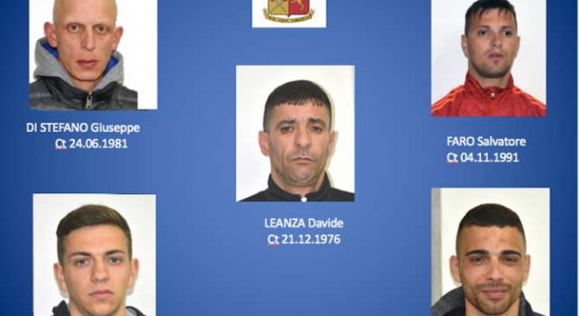 Acireale, furti seriali in ville: arrestati cinque catanesi I NOMI FOTO VIDEO