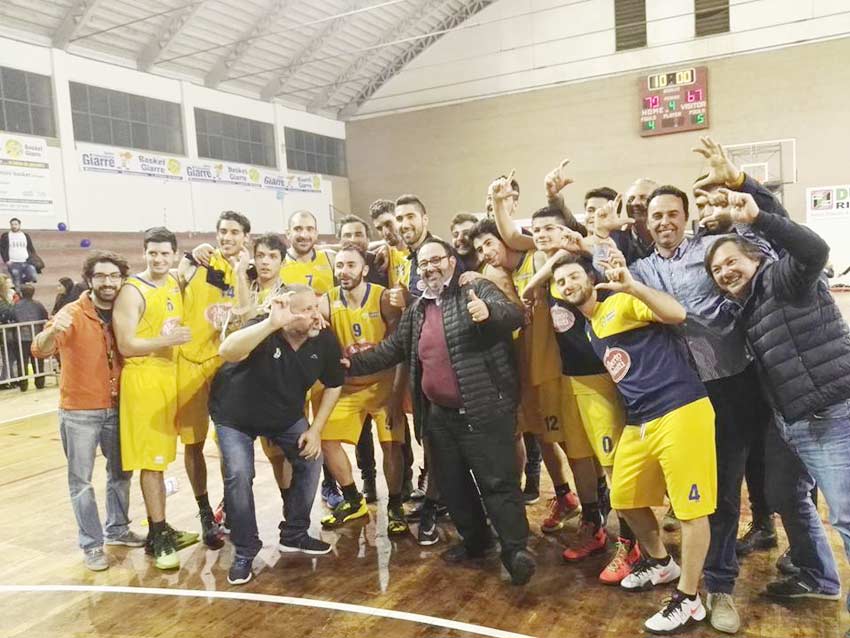 Basket: il Giarre manda ko per 70-67 la Cestistica Torrenovese e vola in serie C