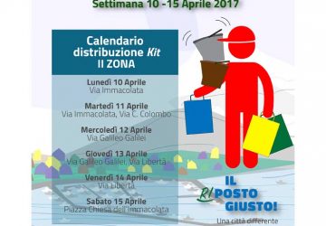 Riposto, raccolta differenziata: iniziata la distribuzione dei kit nella seconda zona