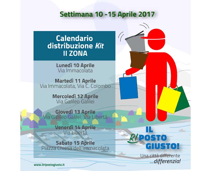 Riposto, raccolta differenziata: iniziata la distribuzione dei kit nella seconda zona