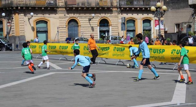 Successo per la tradizionale “Bimbinpiazza” organizzata dal Comitato Uisp di Giarre