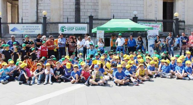 Successo per la tradizionale “Bimbinpiazza” organizzata dal Comitato Uisp di Giarre