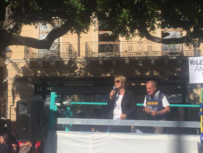 Successo per la a 14^ marcia per la Vita a Palermo