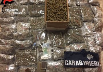 Catania, operazione antidroga a San Cristoforo: sequestrata droga per mezzo milione di euro. Un arresto.