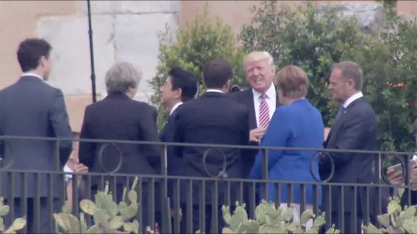 Al via G7 Taormina, i potenti della Terra a spasso per le vie del centro VIDEO