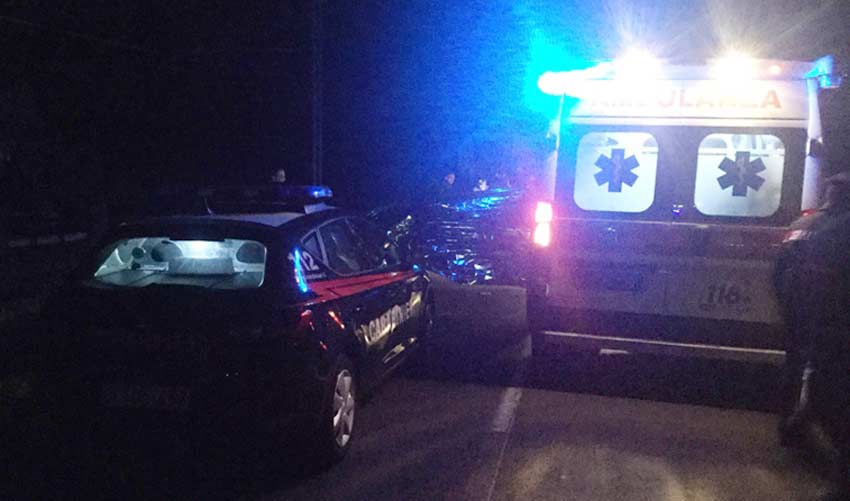 Mascali, pauroso incidente nella notte sulla Statale: un ferito