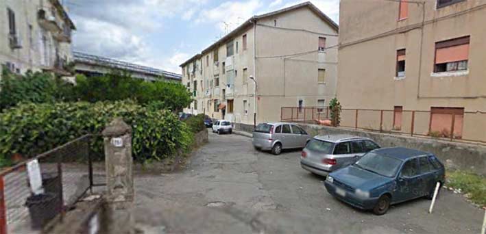 Giarre, a fuoco il quadro elettrico dei contatori in via Luigi Orlando