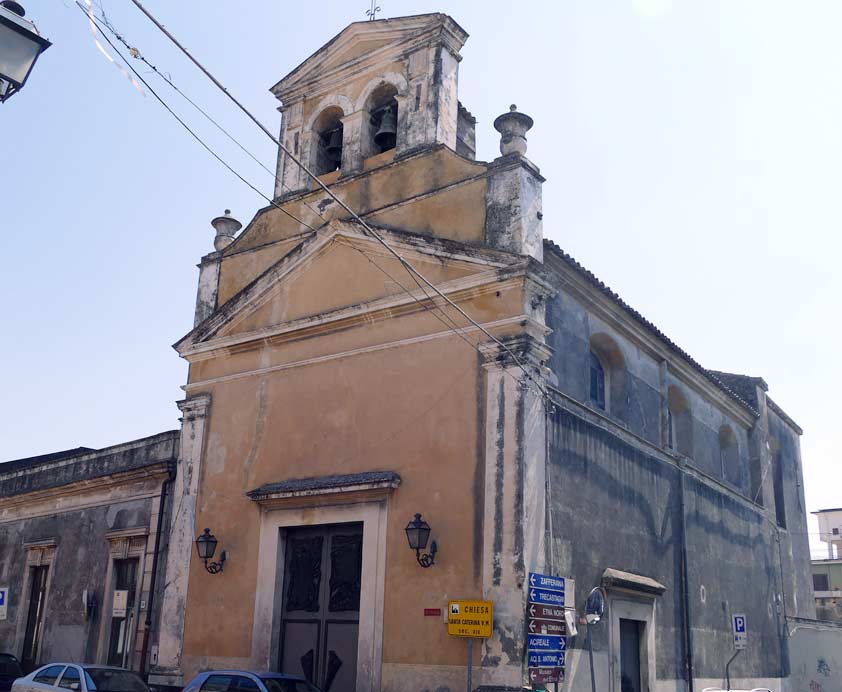 Viagrande: aggiudicati i  lavori di manutenzione straordinaria della chiesa di Santa Caterina