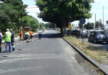 Catania: fuga di gas sulla circonvallazione, traffico in tilt. Allarme rientrato ma&nbsp;resta la paura