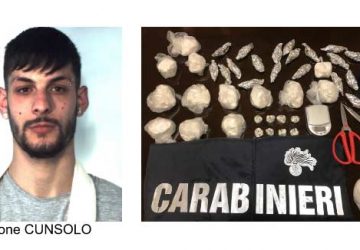 Catania, fermato pusher con 700 gr di cocaina pura per un valore di oltre 100mila euro