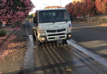 Riposto, al via la sanificazione delle strade