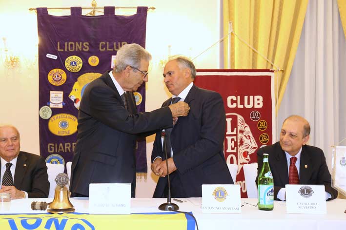 Antonino Anastasi nuovo presidente Lions Giarre-Riposto