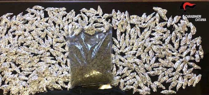 Blitz antidroga tra San Cristoforo e San Giovanni Galermo: quattro arrestati. In manette donna incensurata