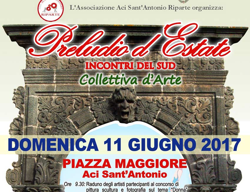 Aci S. Antonio, domenica collettiva d’arte con tema “la Donna”
