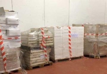 Controlli della Guardia Costiera: sequestrati 2.200 kg di prodotto ittico ad un'azienda dell'acese