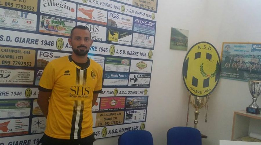 Calcio: il Giarre ingaggia il difensore centrale Roberto Miano