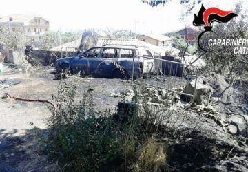 Incendia l&rsquo;area condominiale e le campagne limitrofe: arrestato piromane a Mascalucia