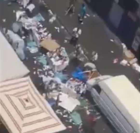 Catania, guerra tra ambulanti alla Fiera VIDEO