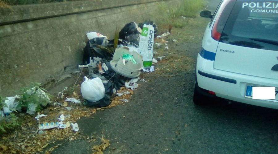 Riposto, controlli serrati per fronteggiare il fenomeno delle discariche