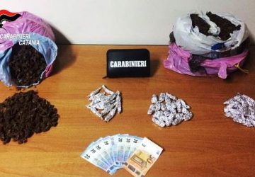 Catania, arrestati quattro spacciatori a Librino e recuperati 6 kg di marijuana