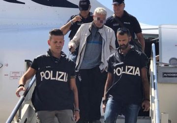 Estradato in Italia Francesco Corallo, arrivato ieri a Fiumicino