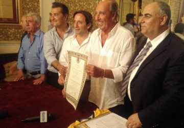 Giarre: Ventura fiero della cittadinanza: "Qui sono a casa"
