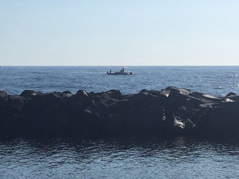 Barca cola a picco. Disperso pescatore di Riposto VIDEO-FOTO