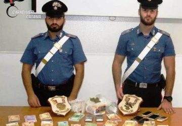 Palagonia, spaccio di droga: sgominata banda di pusher. Sequestrati 55.000 euro