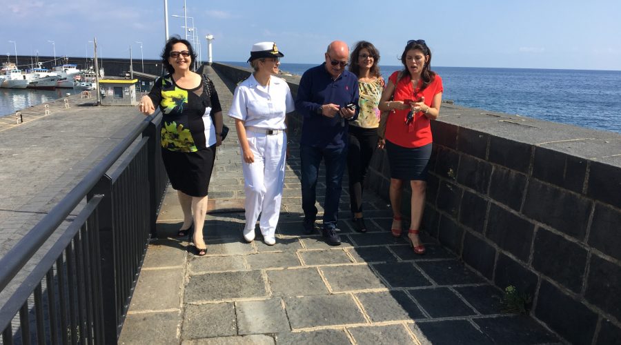 Riposto, riaperta la passeggiata del porto dopo gli interventi di messa in sicurezza VIDEO